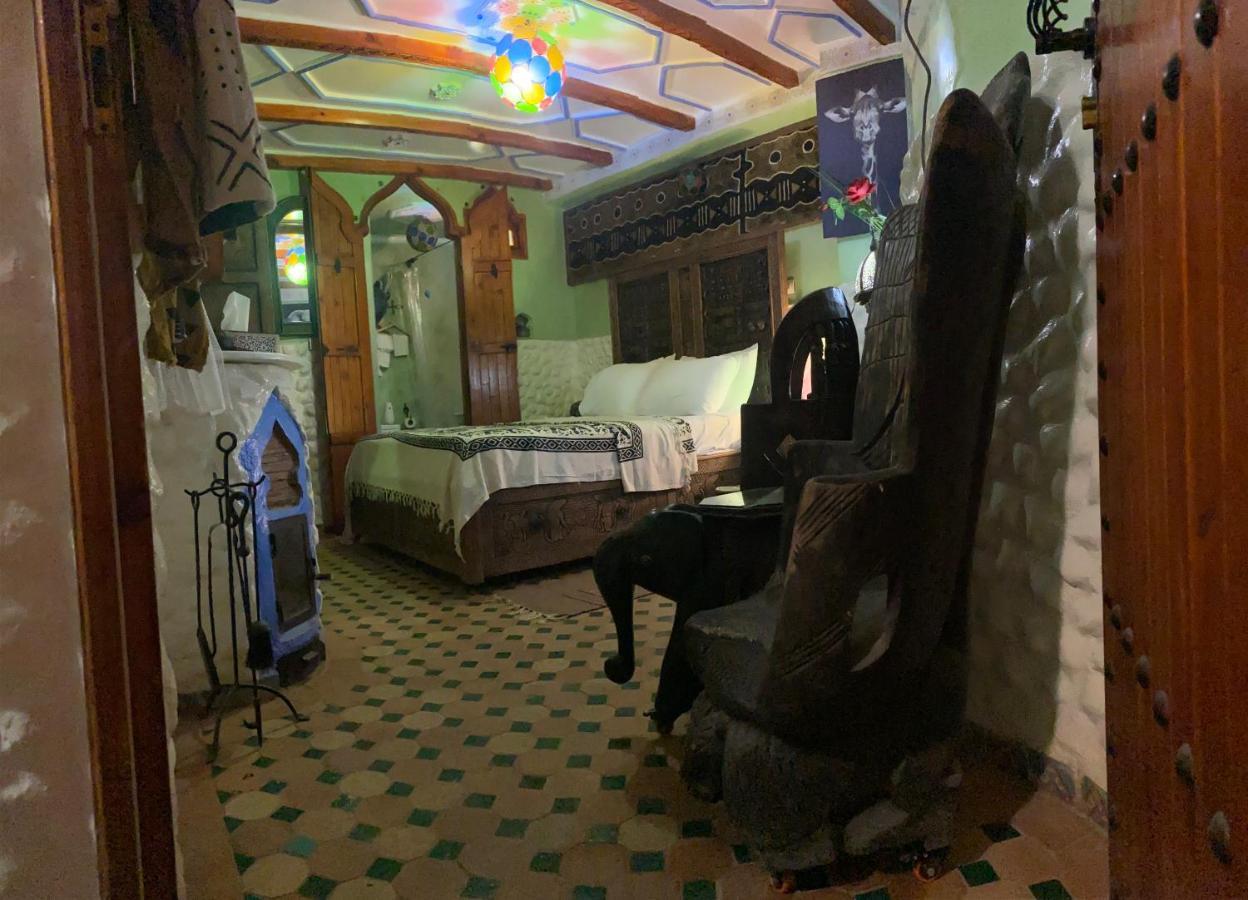 Riad Azurite Chefchaouen Bagian luar foto