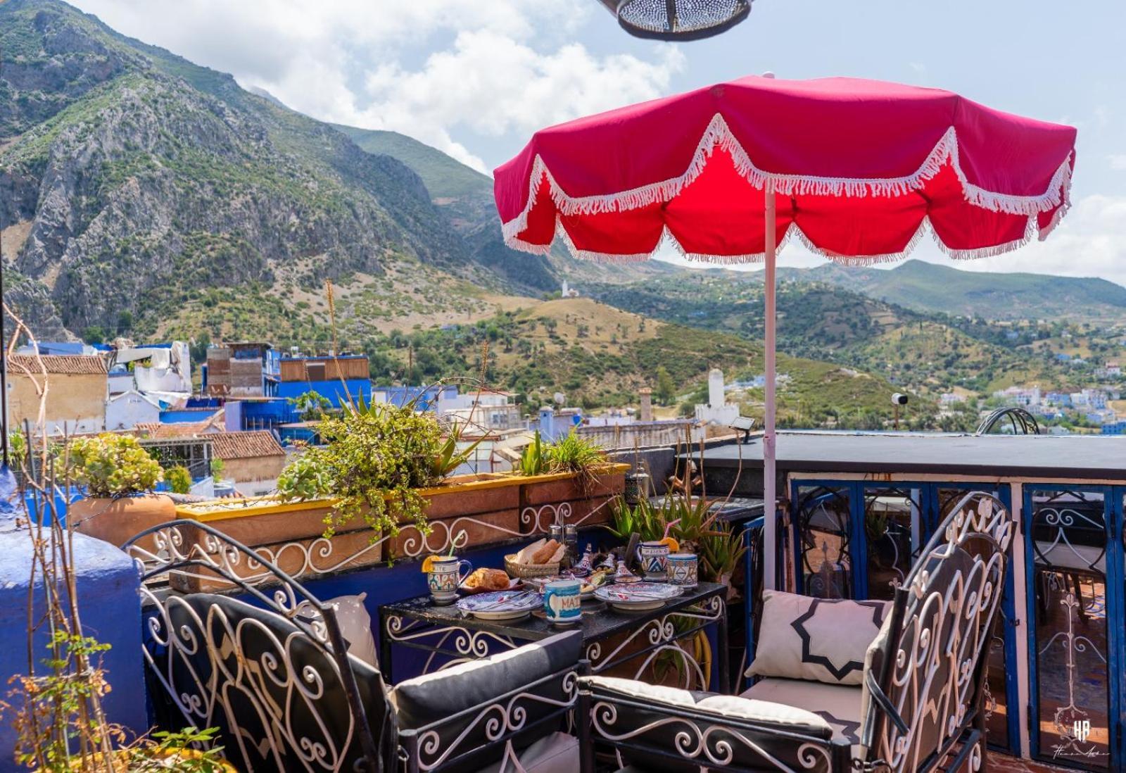 Riad Azurite Chefchaouen Bagian luar foto