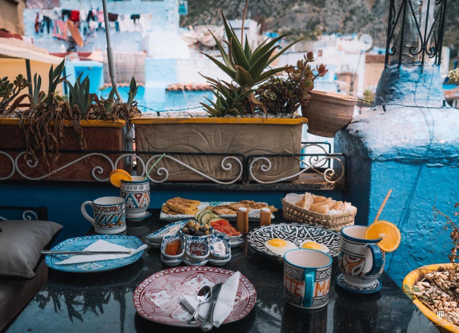 Riad Azurite Chefchaouen Bagian luar foto