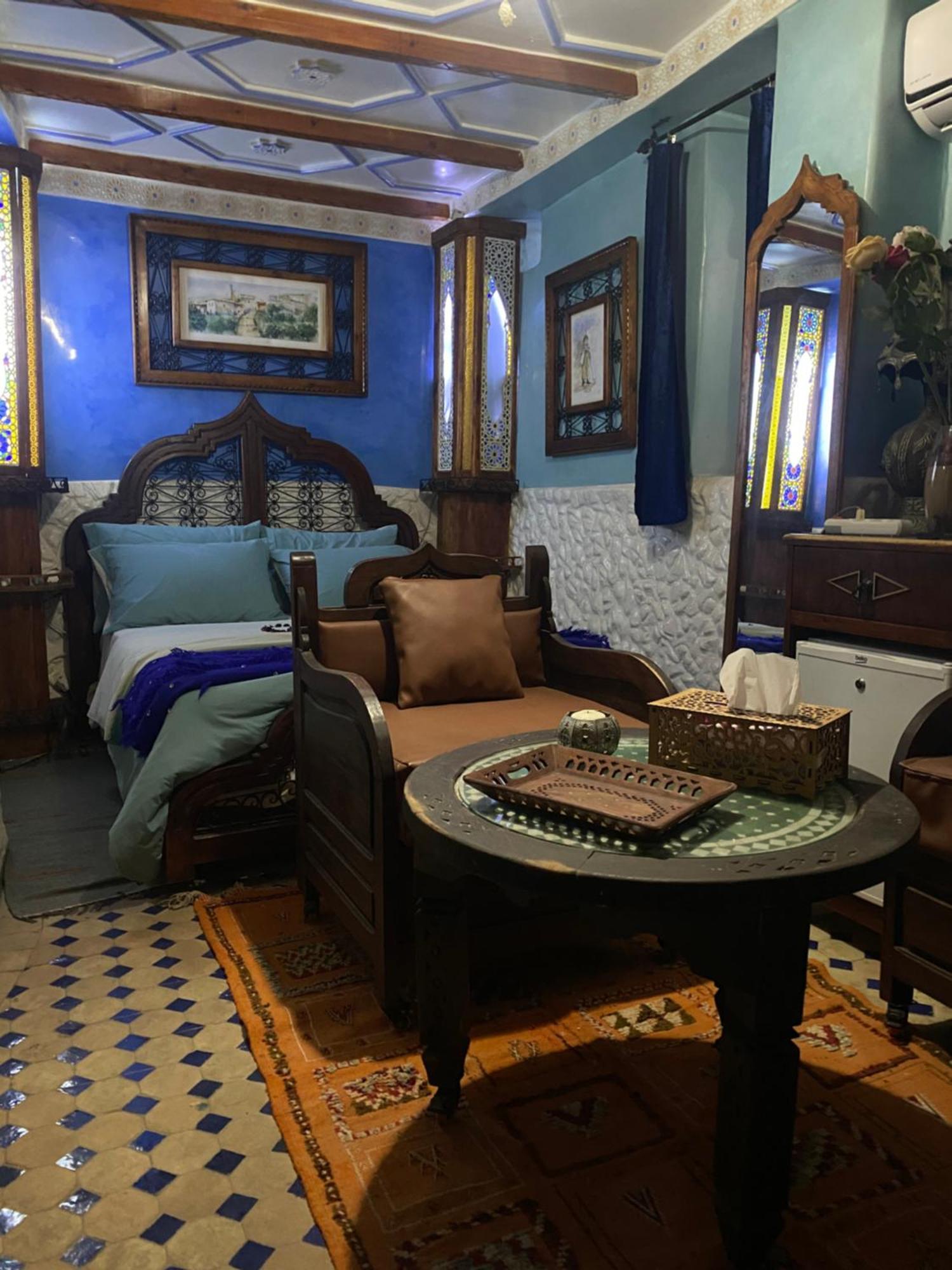 Riad Azurite Chefchaouen Bagian luar foto